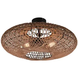 Trio Deckenleuchte Hedda Sisal