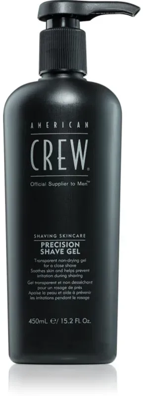 American Crew Shave & Beard Precision Shave Gel Rasiergel für empfindliche Haut 450 ml