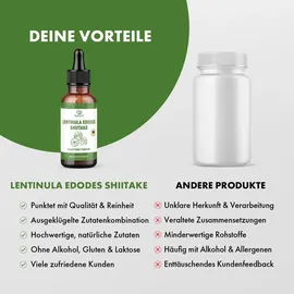 Green Nutrition Lentinula Edodes Shiitake Pilzextrakt Tropfen 50 ml