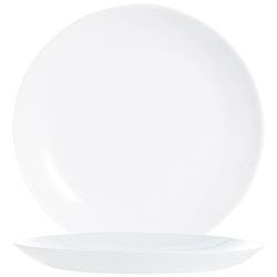 Arcoroc Coupteller »Evolutions White« flach - 19 cm weiß, 18.9x2x18.9 cm