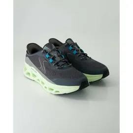 SKECHERS Glide Step Altus Herren Charcoal/Lime 45