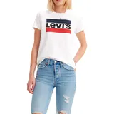 Levis T-Shirt mit Logoprint Weiss, L