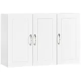 SoBuy Hängeschrank Badschrank Küchenschrank, Medizinschrank Badmöbel FRG231-L-W