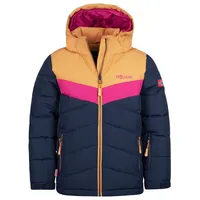 TROLLKIDS Winterjacke Gryllefjord Marineblau/Honig/Feuerbeere, navyblau|honiggelb|malvenfarben 110-116cm 5-6J