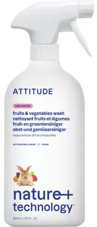 Nature + Technology Geruchloser Obst- Und Gemüsereiniger 800ml