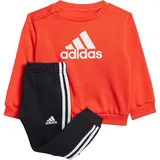 Adidas Badge of Sport Jogginganzug Bright Red / White 104