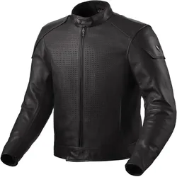 Revit Morgan Motorrad Lederjacke Motorrad Textiljacke, schwarz, Größe 46 für Männer