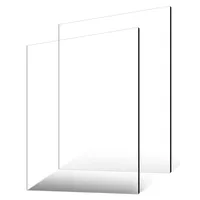 Vevor 2x Plexiglas-Acrylplatten 610x914mm Kunststoffplatten transparent 6mm dick