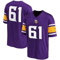 Footballtrikot FANATICS "Fanatics Trikot Minnesota Vikings Foundation Supporters", Herren, Gr. M, lila, 100% Polyester, Trikots