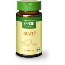 Gewürzmühle Brecht Brecht Ingwer gemahlen im Glas bio