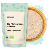 Kamelur Bio Indische Flohsamenschalen (1kg) Ballaststoffreiche Flohsamen Schalen