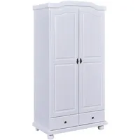Interlink Wäscheschrank Reutte 104 x 198 x 56 cm Weiß