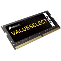 Corsair Value Select SODIMM 16GB (1x16GB) DDR4 2133MHz C15 Speicher für Laptop/Notebooks - Schwarz CMSO16GX4M1A2133C15