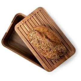 Continenta Brotkasten 26x23 cm Braun