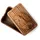 Continenta Brotkasten 26x23 cm Braun