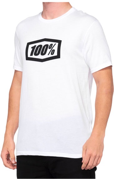 100 Percent Essential, t-shirt - Blanc/Noir - XL