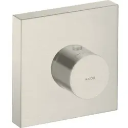 hansgrohe Fertigmontageset Axor Starck UP-Thermostat., eckig, Edelstahl-Optik