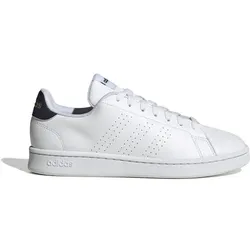 ADIDAS Damen Freizeitschuhe Advantage, Weiß, Schwarz, 38
