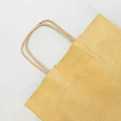 Clairefontaine 25 Geschenktaschen 220x100x290, kraft weiß, gold - Gold 395705C