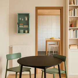 [en.casa] Hängeschrank Zundert 60 x 35 x 15 cm Mintgrün