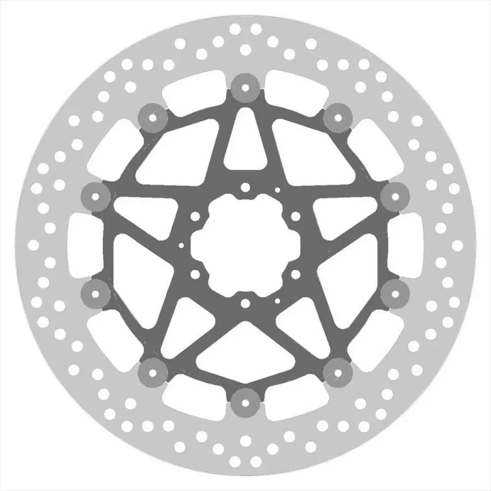 Ng 1129641 Round Schwimmend Gelagerte Bremsscheibe - Silver - One Size