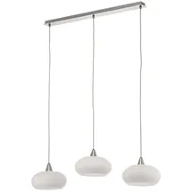 LUCANDE Sharvil 3-flg. 97 cm rund weiß Glas