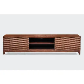 KAWOLA COPAS Lowboard 180/42/40 cm Braun Holz