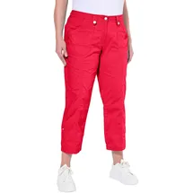 Ulla Popken Cargohosen 7/8 Regular Rot 48