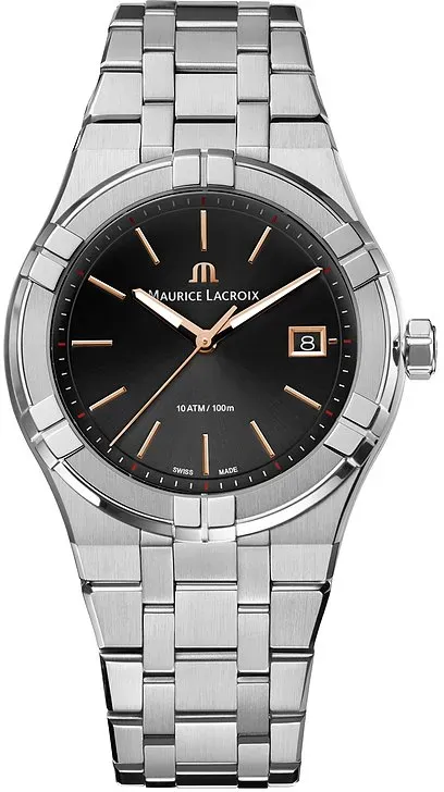 Maurice Lacroix Unisexuhr Aikon Quarz AI1108-SS002-331-1 - silber