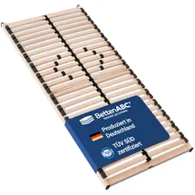 Betten-ABC Max NV MZV Lattenrost zur Selbstmontage mit 28 Leisten 90 x 190 cm