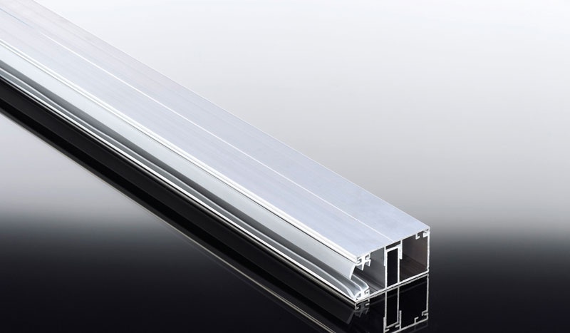 Aluprofil Komplettsystem für 16 mm Doppelstegplatten - 2000 mm Randprofil inkl. Lippendichtung