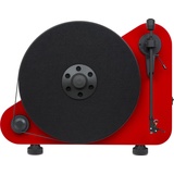 Pro-Ject VT-E BT R Audio-Plattenspieler mit Riemenantrieb Rot