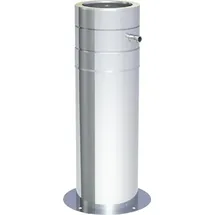 Viessmann Jeremias DW-Eco Teleskopstütze 60-615mm Ø130mm - Silber