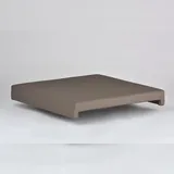 lycce Klemmkissen Sitzkissen mit 2 Leisten 37cm Klemmtiefe, Kunstleder