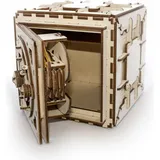 UGEARS Mechanisches Holzmodell Tresor