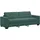 vidaXL Sofa 3-Sitzer Dunkelgrün 180 cm Samt