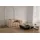 Fun Möbel Sessel Chantal Stoff Opera Velvet 70 x 80 x 90 cm Beige mit Zierkissen