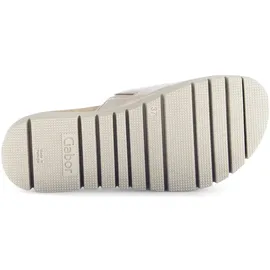 Gabor "Pantolette", Damen, Gr. 43 gold, Schuhe Pantolette