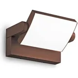 Ideal Lux SWIPE Led-außenwandleuchte Kaffee, 3000k,