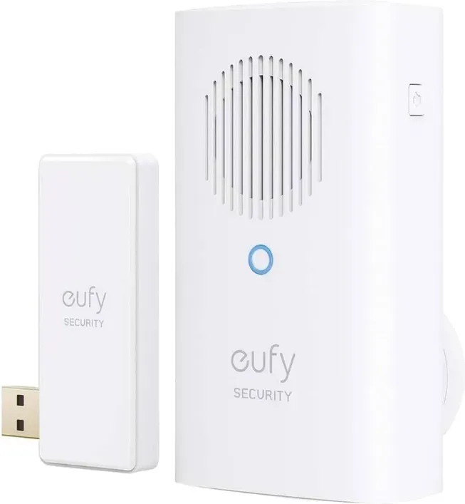 eufy Video-Türklingel-Klingelton, Add-on-Klingelton für S220/S330, erfordert eufy HomeBase 2 oder HomeBase 3, gleichzeitiger Klingelton, einstellbarer Lautstärke