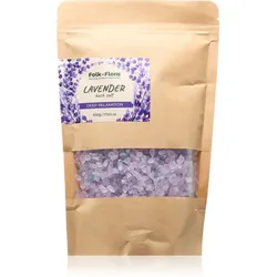 Folk & Flora Lavender Entspannendes Badesalz 500 g