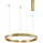 Nova Luce Motif 1-flg. Ø 60 cm gold