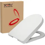 Woltu WC Sitz Absenkautomatik Weiß