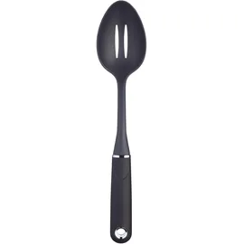Master Class MasterClass Schaumlöffel mit Softgrip-Griff, Antihaftbeschichtung, Nylon, 34 cm, Schwarz