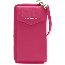 lazarotti Bologna Leder Geldbörse Damen rosa