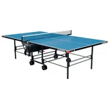 Hudora Tischtennisplatte Match Outdoor/Indoor Blau