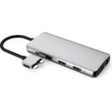 eSTUFF ES623010 Schnittstellen-Hub USB 3.2 Gen 1 (3.1 Gen 1) Type-C Aluminium,