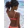 Buffalo Bügel-Bandeau-Bikini Damen Pink/Orange 38 Cup C