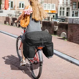 wozinsky Gepäckträgertasche 60 l schwarz
