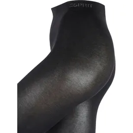 Esprit Damen Leggings Cotton LE 18433-3000 40-42 - Black - 40-42